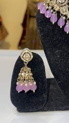 Necklace set purple
