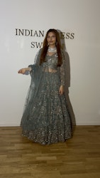 Lehenga blue/Gary