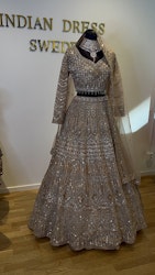 Lehenga beige/brown