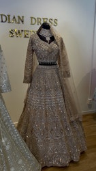Lehenga beige/brown