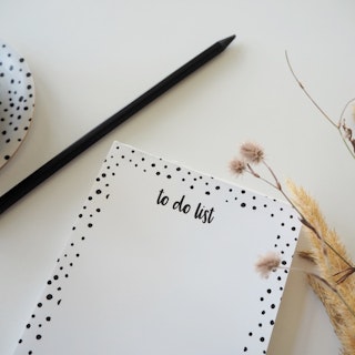 Anteckningsblock To do list Dots Magnet - Elina Dahl