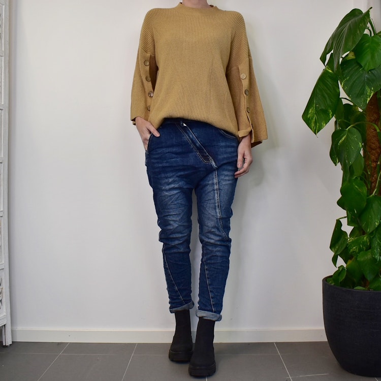 SECOND HAND Baggy Jeans Storlek XS - Stajl Agenturer