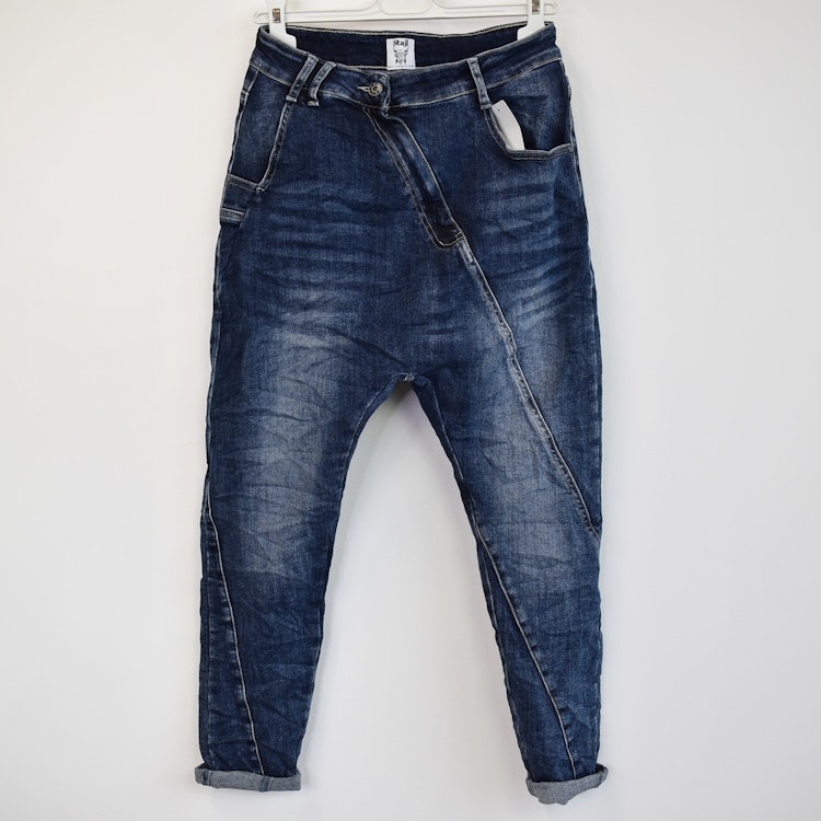 SECOND HAND Baggy Jeans Storlek XS - Stajl Agenturer