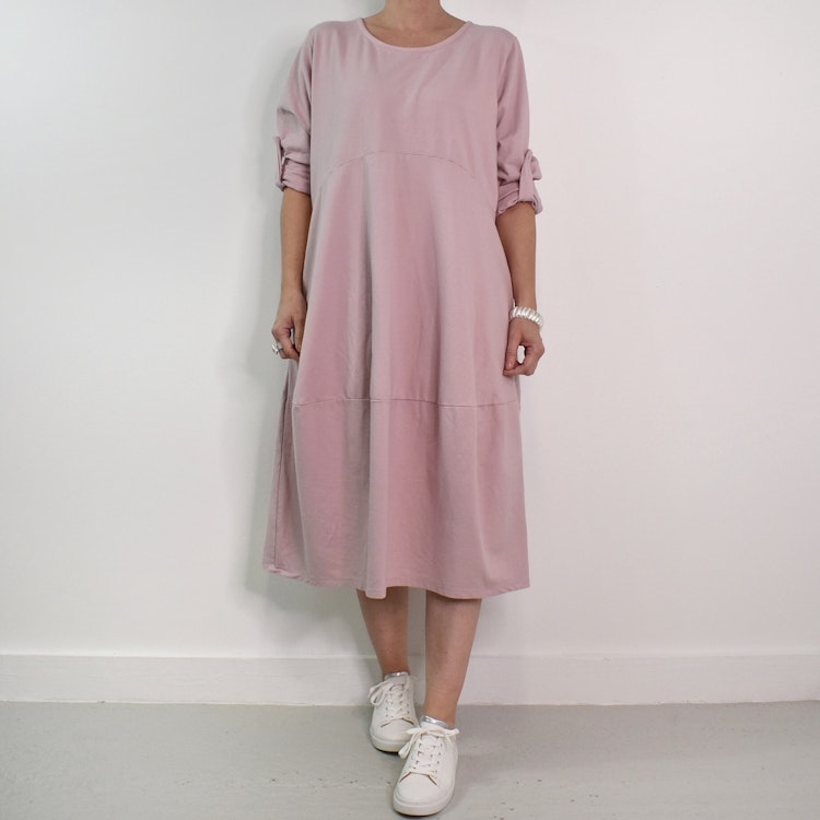 ANDRASORTERING Sweatshirtklänning ROSA S/M