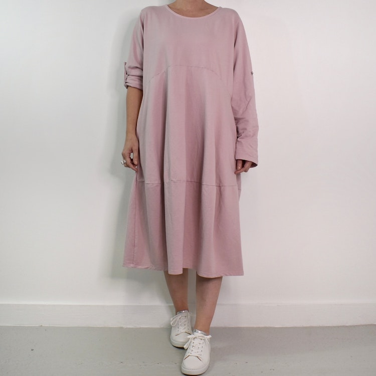 ANDRASORTERING Sweatshirtklänning ROSA S/M