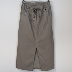ANDRASORTERING Kjol Lång Stretchig TAUPE