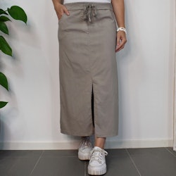 ANDRASORTERING Kjol Lång Stretchig TAUPE