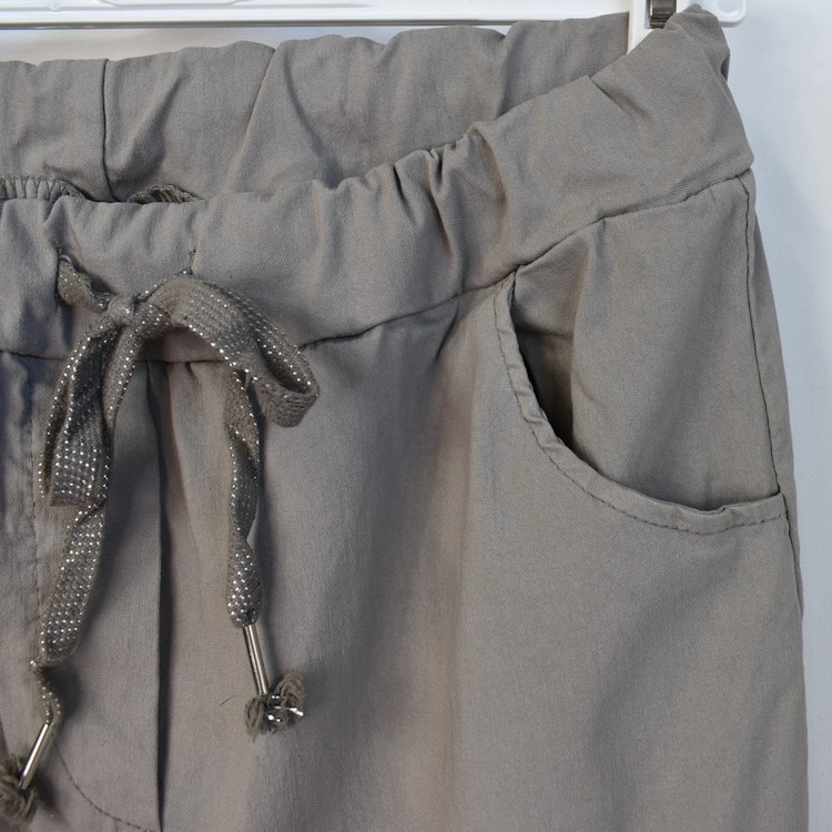 ANDRASORTERING Kjol Lång Stretchig TAUPE