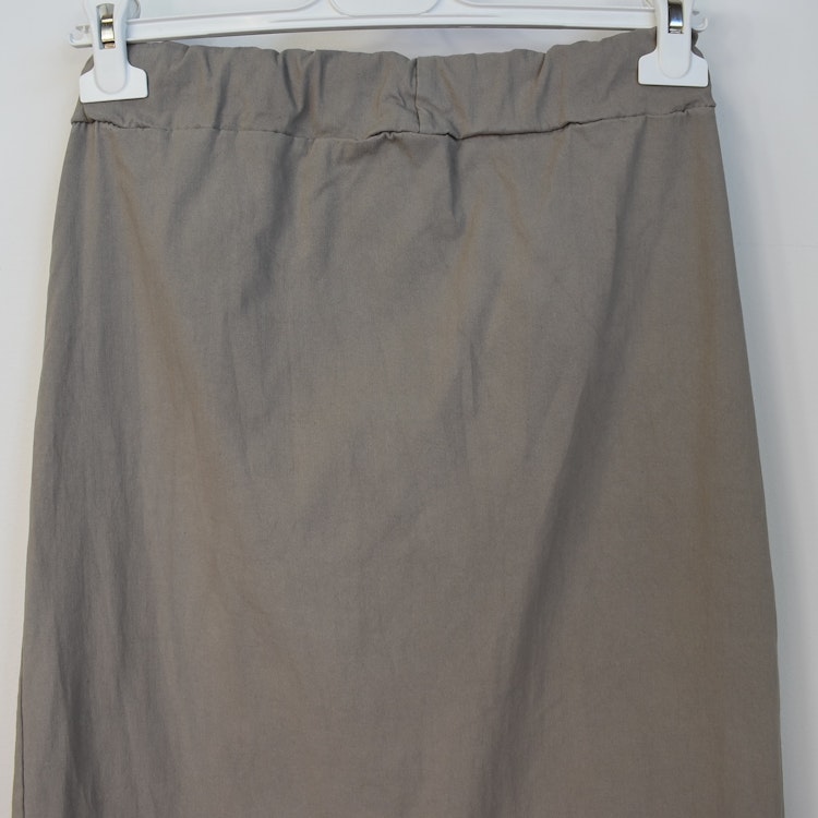 ANDRASORTERING Kjol Lång Stretchig TAUPE