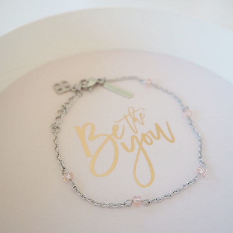 Armband Straccia Bracelet SILVERYPINK - Pipol´S Bazaar