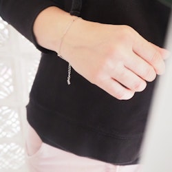 Armband Straccia Bracelet SILVERYPINK - Pipol´S Bazaar
