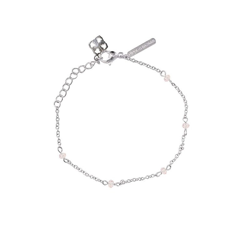 Armband Straccia Bracelet SILVERYPINK - Pipol´S Bazaar