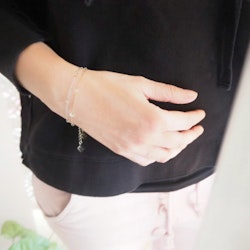 Armband Straccia Bracelet SILVERYPINK - Pipol´S Bazaar