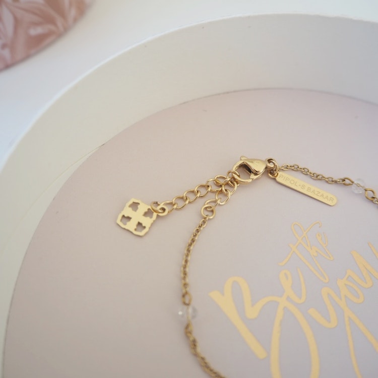 Armband Straccia Bracelet GOLDYCHRYSTAL - Pipol´s Bazaar