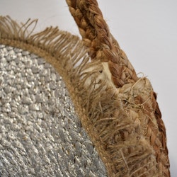 Väska i naturmaterial SILVER