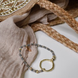 Armband Jennifer BEIGE/GULD - The Moshi