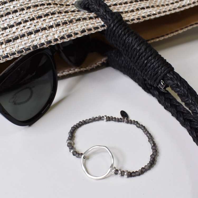 Armband Jennifer GRÅ/SILVER - The Moshi