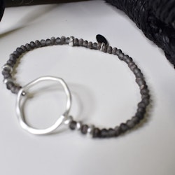 Armband Jennifer GRÅ/SILVER - The Moshi