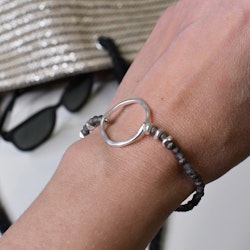 Armband Jennifer GRÅ/SILVER - The Moshi