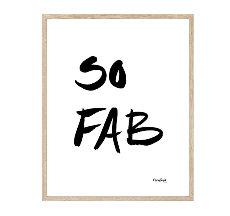 Print SO FAB A4 - Elina Dahl