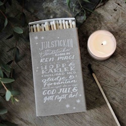 Tändsticksask Julstickan TAUPE - Majas Cottage