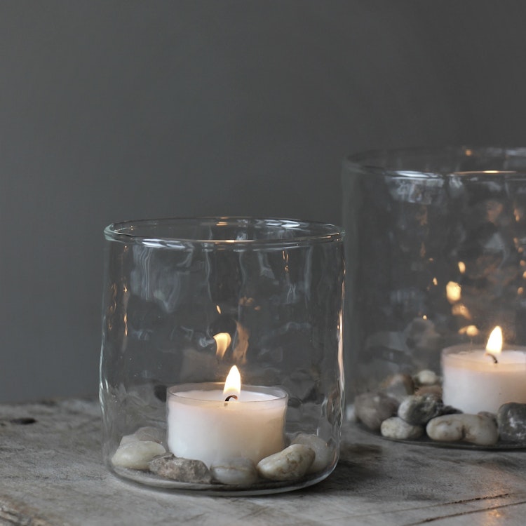 Glaslykta Hamra CLEAR 8x8cm - Majas Cottage