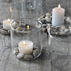 Glaslykta Hamra CLEAR 8x8cm - Majas Cottage
