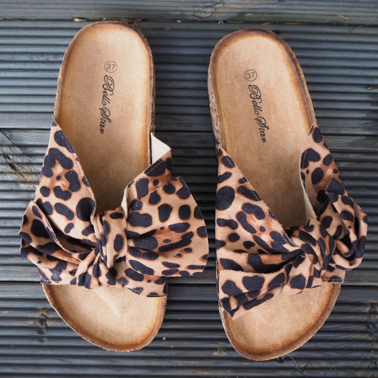 Sandal med rosett LEO - Bello Star