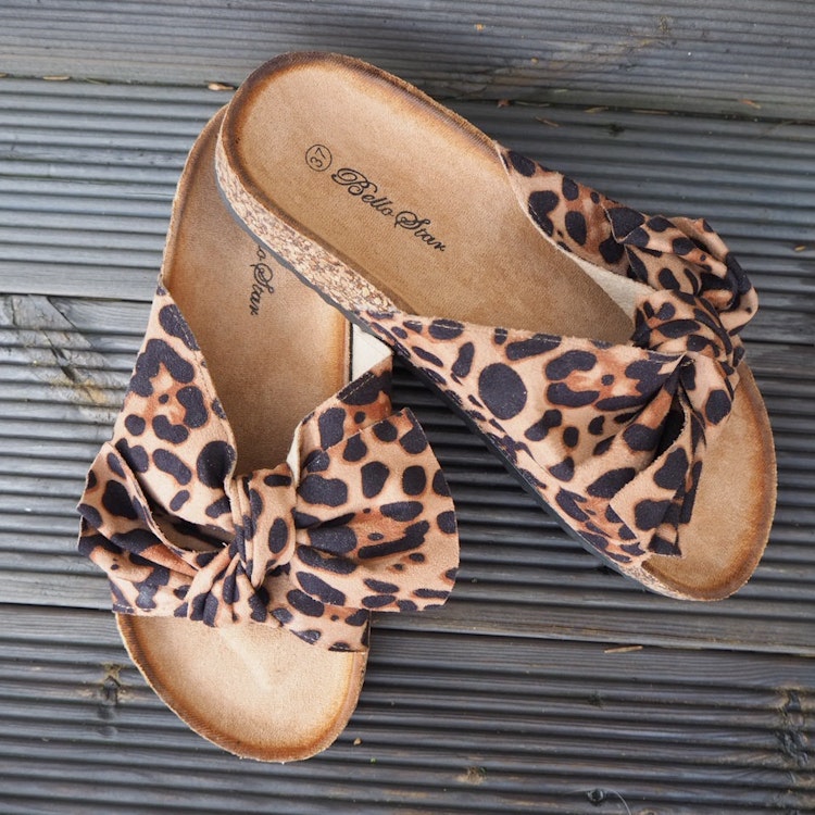 Sandal med rosett LEO - Bello Star