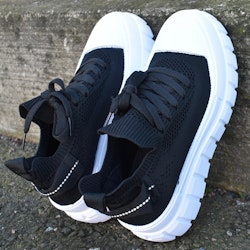 Sneakers Chunky SVART/VIT