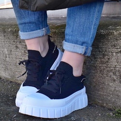 Sneakers Chunky SVART/VIT