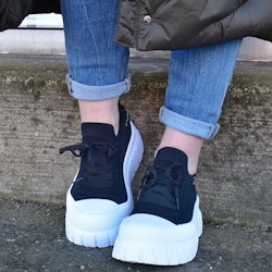 Sneakers Chunky SVART/VIT