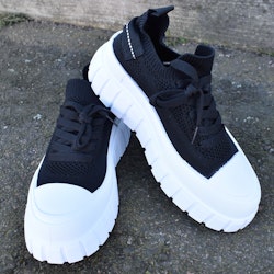 Sneakers Chunky SVART/VIT