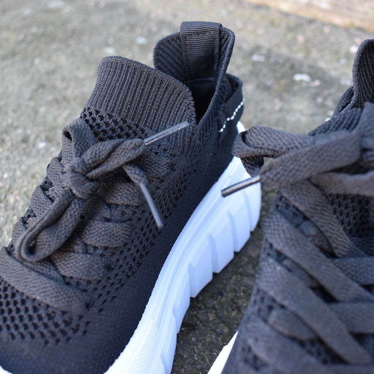Sneakers Chunky SVART/VIT