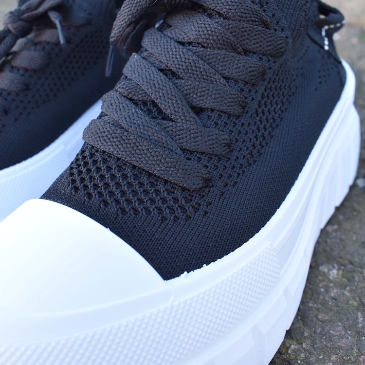 Sneakers Chunky SVART/VIT