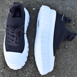 Sneakers Chunky SVART/VIT