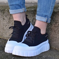Sneakers Chunky SVART/VIT