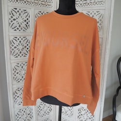 Sweatshirt med tryck Over Size BRONZE - Ajlajk