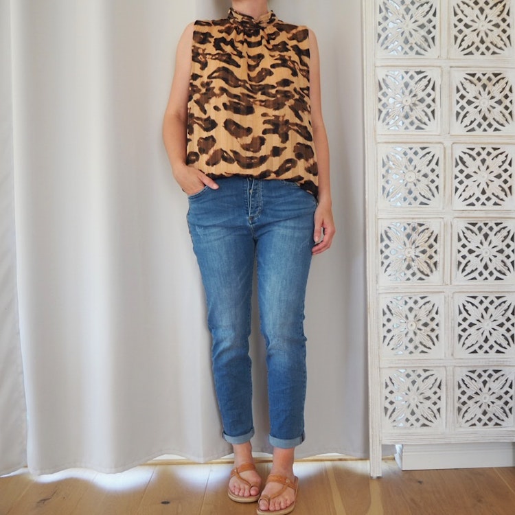 Topp Belinda LEO SAND - Saint Tropez