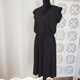 Jersey-klänning Pam SVART - Saint Tropez