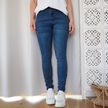 Skinny jeans Tinna MÖRK BLÅ - Saint Tropez