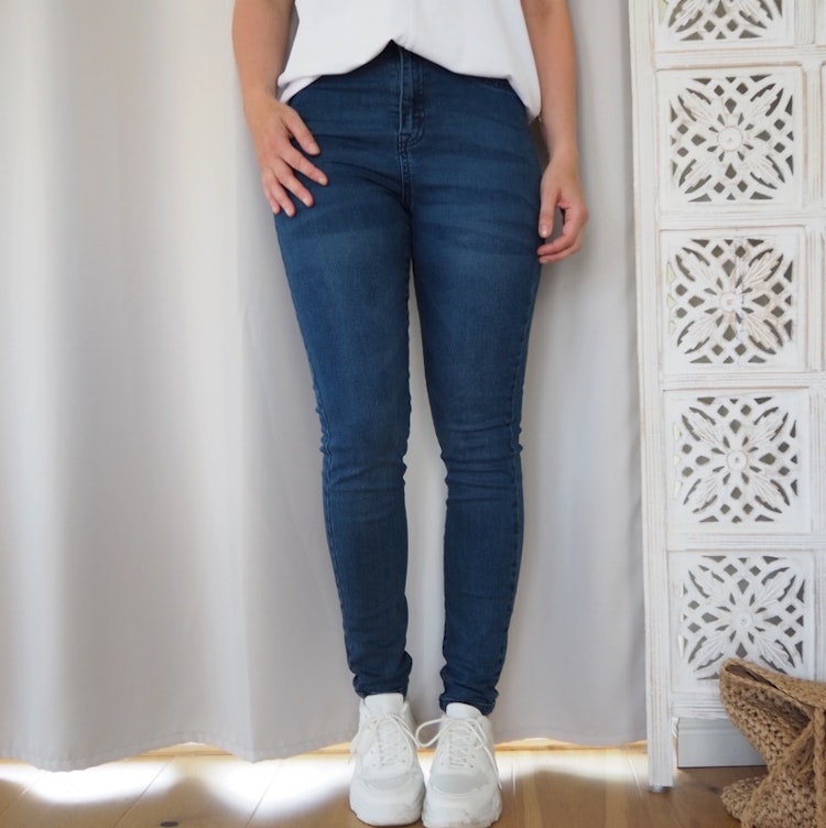 Skinny jeans Tinna BLÅ - Saint Tropez