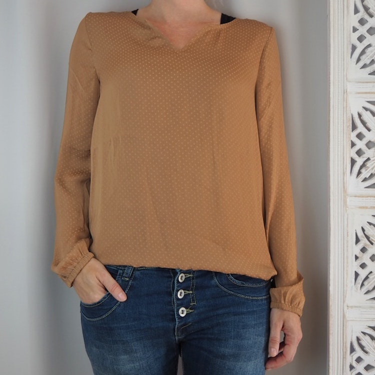 Långärmad blus Briana THRUSH - Saint Tropez