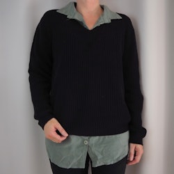 Pullover Caia SVART - Saint Tropez