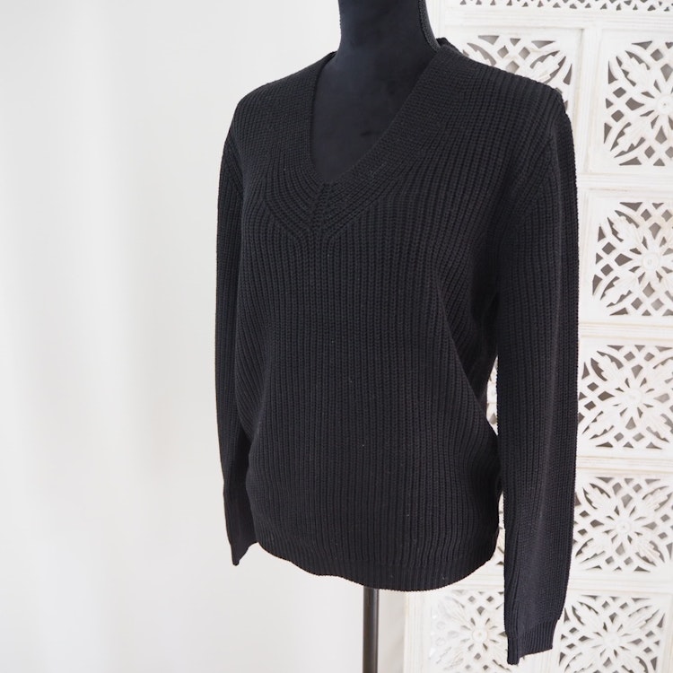 Pullover Caia SVART - Saint Tropez