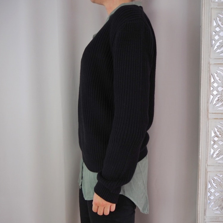 Pullover Caia SVART - Saint Tropez