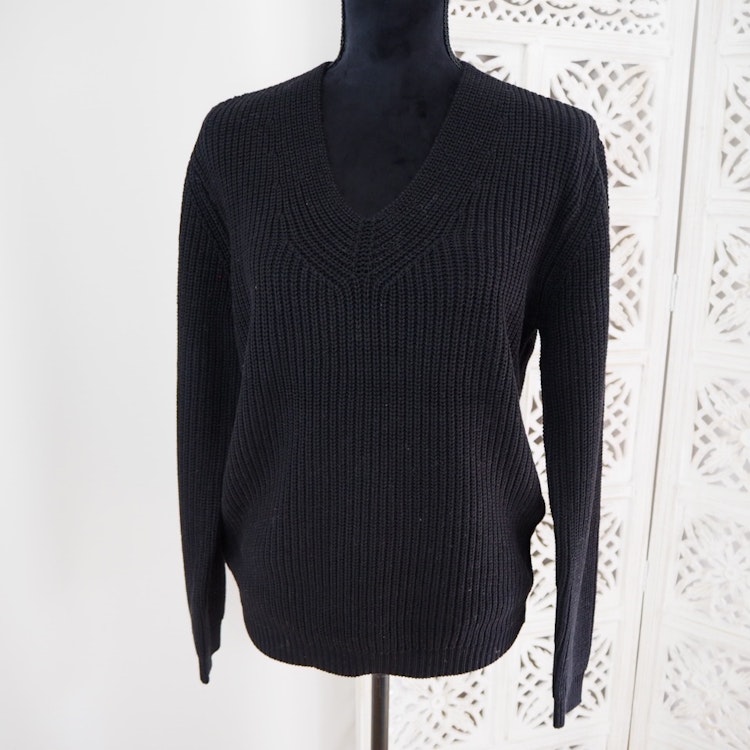 Pullover Caia SVART - Saint Tropez