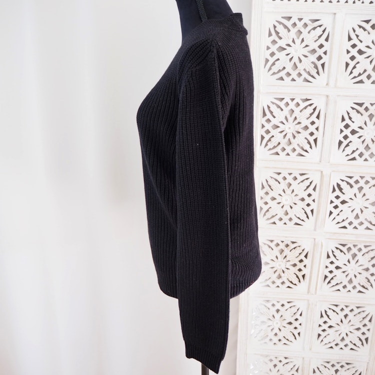 Pullover Caia SVART - Saint Tropez