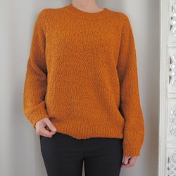 Stickad pullover Celeste LEATHER BROWN - Saint Tropez