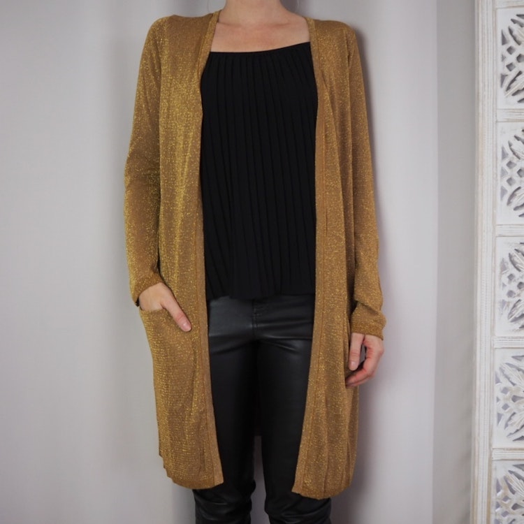 Cardigan Dubbi BRONZE BROWN - Saint Tropez